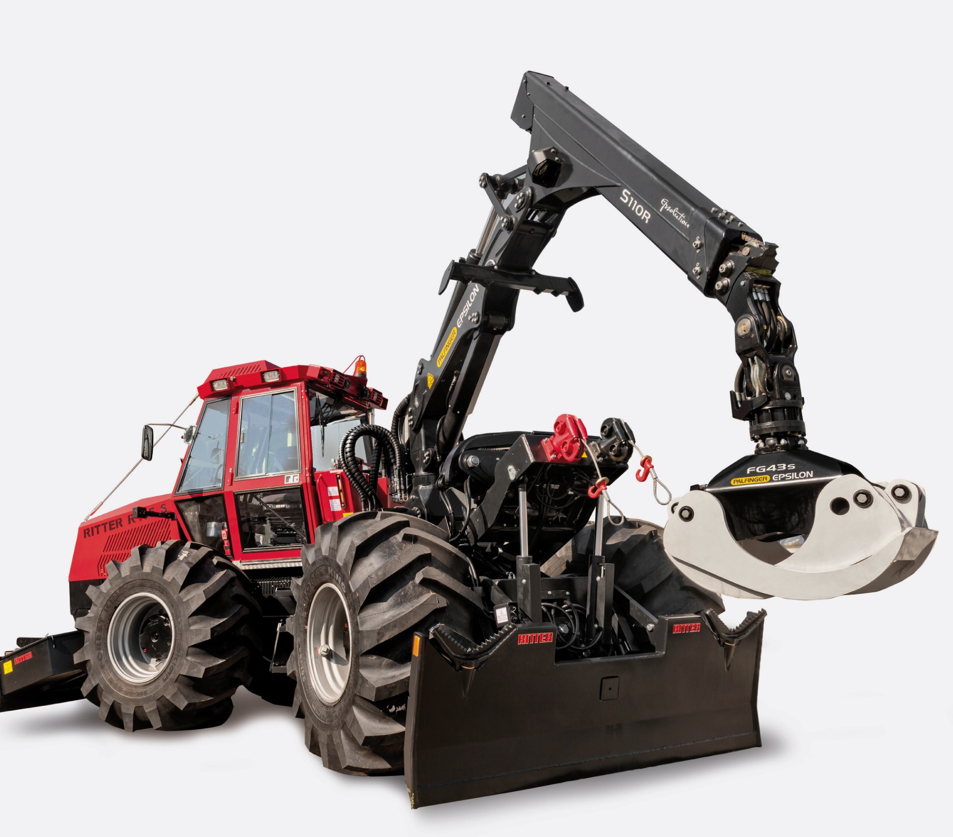 SKIDDER R 185S - 4R - Tracteurs forestiers Noe et Ritter